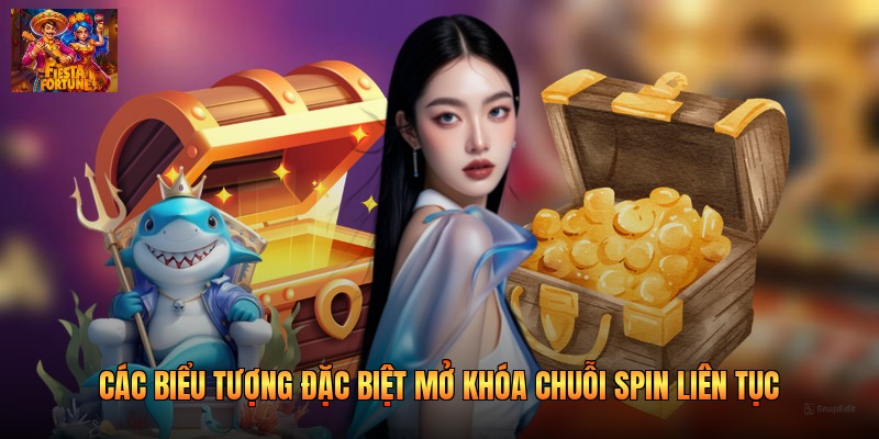 Các biểu tượng đặc biệt mở khóa chuỗi spin liên tục