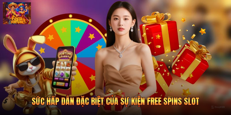 Sức hấp dẫn đặc biệt của sự kiện free spins slot